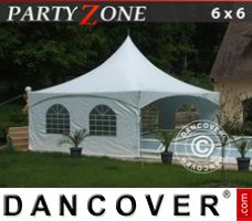 Tonnelle de réception PartyZone 6x6 m PVC